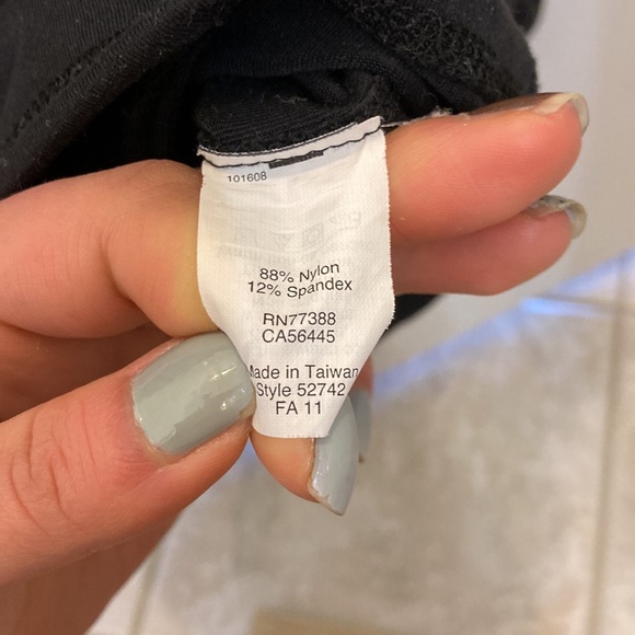 J. Crew Activewear Tech Black Zip Up Jacket S - Picture 4 of 5